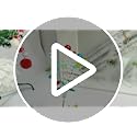 6PC Set 12" H Happy Colour Christmas Ornaments Sequins Ball Pick, Christmas Tree Decorations Christmas Tree Topper Star Home Office Perfect Party Decorations Gifts