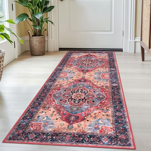 2x5 Washable Runner Rug, Non Slip Soft Area Rug for Hallway Kitchen