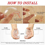 20 Clear Fillable Ornaments Balls- 80mm/3.15" Transparent Plastic Thickened Spherical Assembled Craft, for Christmas Tree Decor, and Festive Days Home Party(8cm)
