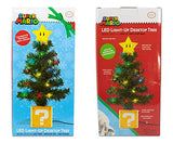 Nintendo Super Mario Bros. Super Star LED USB-Powered Light-Up Desktop Holiday Tree One Size