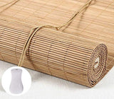 Cutelec Wood Cord Tassels 6Pack for Window Blinds White Cord Knobs Wooden Hanging Ball Pulls for Curtain Craft(6, White)