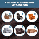 Genina 100% Waterproof Recliner Chair Covers, Anti-Slip Recliner Cover Dog Couch Cover Furniture Protector, Reclining Sofa Slipcover for Pets Dogs, 1 Piece (Chocolate, Recliner)