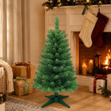 Small Christmas Tree 3FT Artificial Desktop Xmas Tree for Holiday Decor 160 Branch Tips,Green