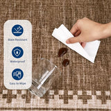 GarveeHome 3x5 Rug for Living Room Washable Cross Bordered Throw Carpet