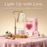 Candle Warmer Lamp with Timer Dimmable Gifts for Women, Adjustable Height Wax Warmer Lamp for Scented Candles, House Warming Gifts for New Home Modern Farmhouse Decor