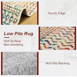 Moroccan Hallway Rug Runner 2x8, Washable Entryway Rugs Indoor