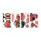 RoomMates Disney Pixar Cars Friends to the Finish Wall Decals, Vinyl, Made in USA
