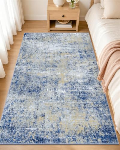 OLANLY 3x6 Washable Runner Rug, Soft Non Slip Carpet for Hallway Kitchen