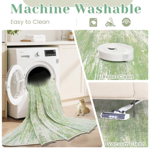 Washable 9x12 area rugs for living room Bedroom Soft Non Slip