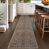 2x10 Washable Runner Rug Non Slip Soft Area Rug for Hallway Kitchen