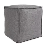 Howard Elliott Collection Square Pouf Panama Stone