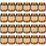Scented Candle Set 24 Pack, Candle for Home Scented, Odor Eliminating, Stress Relief, Long Lasting Soy Wax Gift Set