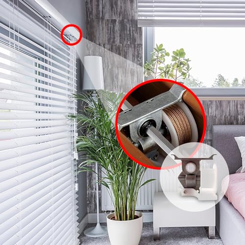 Amazing Drapery Hardware High Profile Cord Tilter for Horizontal Blinds 1ct - 1/4" Square Rod Compatible, Durable Control Mechanism