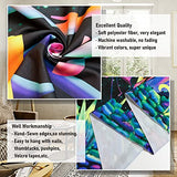 Amonercvita Blacklight Skull Tapestry Trippy Skeleton Wall Tapestries UV Reactive Neon Plants Trees Tapestries Aesthetic Galaxy Space Tapestry Wall Hanging for Bedroom Decor(W51.2×H59.1 inches)