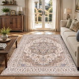6x9 Area Rug for Living Room Soft Washable Vintage Area Rug