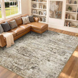 10x14 Area Rugs Washable Modern Abstract Living Room Bedroom Rug