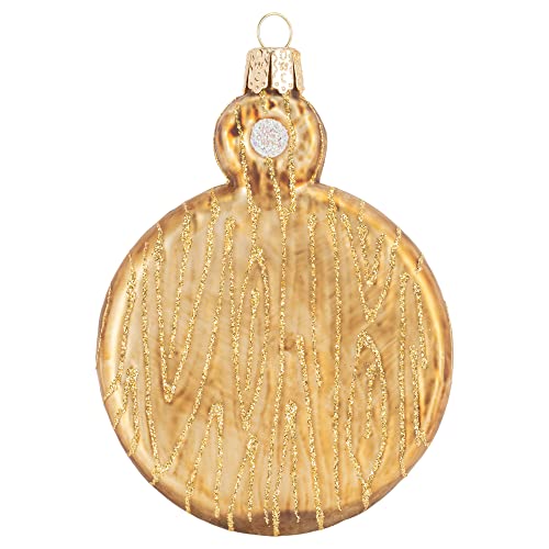 Old World Christmas Charcuterie Board Glass Blown Ornament for Christmas Tree, Handcrafted Holiday Decoration, Food Collection