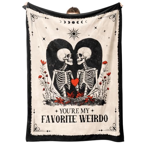 Gifts for Him Her, Anniversary Blanket for Women Men, Birthday Gifts for Boyfriend Girlfriend, I Love You Gift, Engagement, Wedding Gift for Wife, Husband, Couple, 60"X50"