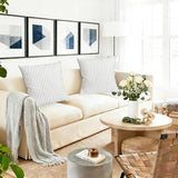 Decorative Throw Pillow Covers Set of 2 Light Gray pillow covers 18x18
