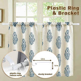 Curtain Rods for Windows 28 to 48 Inch, 5/8 Inch Matte White Curtain Rod Heavy Duty Small Drapery Curtain Rods Set with Brackets, Size: 23-52 Inch
