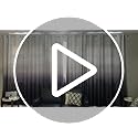 SimpleHome Ombre Room Darkening Curtains for Bedroom, Gradient Black to Grey White Light Blocking Thermal Insulated Grommet Window Curtain/Drapes for Living Room,2 Panels, 52x84 inches Length