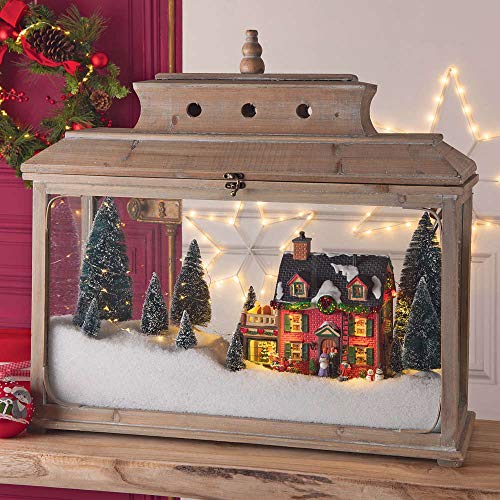 Lemax Village Accessory Assorted Pine Trees, Green