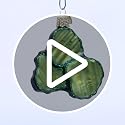 Old World Christmas Ornaments: Pickle Chips Glass Blown Ornaments for Christmas Tree (28105)