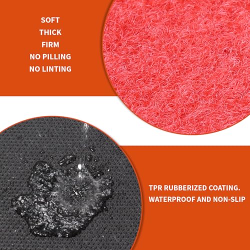 Red Carpet Runner 3x10 ft – Extra Thick 450 GSM Non-Slip Waterproof Aisle Rug for Weddings, Parties, Events, Banquets & Proposals