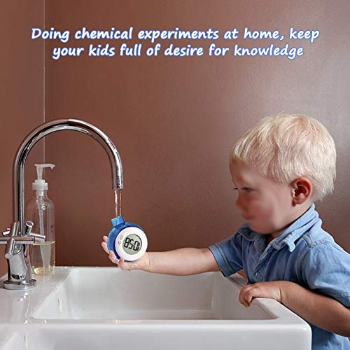 Cute Hydraulic Clock al Display Clock Calendar Timer Desktop Home Children Gifts Eco Friendly Smart Clock