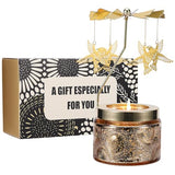 Hummingbird Rotating Candle, Gifts for Women Mom Daughter Sister Wife | Birthday Gifts for Women Friendship, Unique Scented Candle Gift for Christmas Anniversary Mothers Day