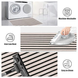 LEEVAN Black and White Striped Outdoor Rug Runner 2x4.3 Layering Doormat Farmhouse Front Porch Rug Cotton Woven Washable Throw Carpet for Hallway/Front Steps/Bathroom/Kitchen/Home Entrance