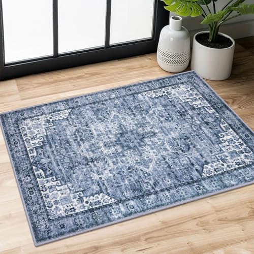 2x3 Small Washable Area Rug Entryway Door Mat Indoor Kitchen Runner
