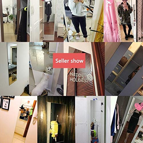 Large Rectangle Bedroom Mirror Floor Mirror Dressing Mirror Wall-Mounted Mirror Full Length Mirror Standing Hanging Floor Mirror