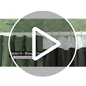 MIULEE Sage Green Velvet Curtains 84 inches 2 Panels - Pinch Pleat Luxury Room Darkening Window Drapes for Bedroom Living Room Blackout Thermal Insulated Super Soft, Back Tab Rod Pocket, W52 x L84