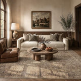 HelloTree 6x9 Vintage Washable Non-Slip Dining Room Area Rug