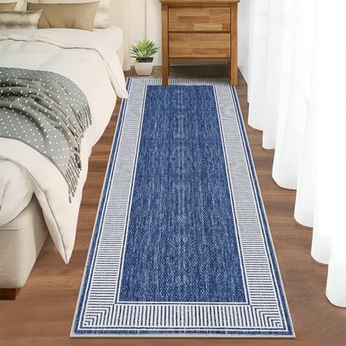 GarveeHome 2x8 Washable Kitchen Runner Rug Non Slip Modern Solid Runners