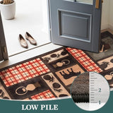 9x12 Washable Area Rugs for Living Room and Bedroom(9x12,Deer)