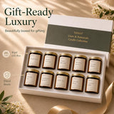 Scented Candle Gift Set, 10 Scents Soy Wax Candles, 35 oz Total