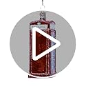Old World Christmas English Phonebooth Glass Blown Ornament for Christmas Tree, Handcrafted Holiday Decoration, Landmark Collection