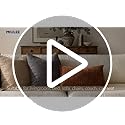 MIULEE Pack of 2 Decorative Throw Pillow Covers Soft Chenille Throw Pillows Solid Neutral Farmhouse Textured Cushion Covers for Couch Sofa Bedroom Living Room 20x20 Inch, Taupe Grey