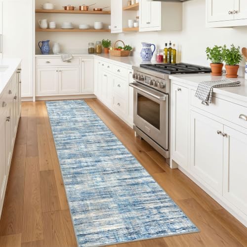 KOZYFLY Modern Runners for Hallways 2x10 Washable Kitchen Runner Rug