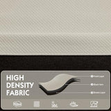 FMFUNCTEX 100% Beige Blackout Curtains for Bedroom, Cream Weave Textured Curtains 72 Inches Long Thermal Insulated Curtains for Living Room, Farmhouse Drapes Grommet Room Darkening 2 Panels