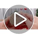 Yinder Tabletop 6 Pcs Mini Christmas Tree 11.81 Inch Artificial Mini Xmas Miniature Pine Christmas Tree with Linen Base for Xmas Holiday Decorations Indoor Home Kitchen Dining Table
