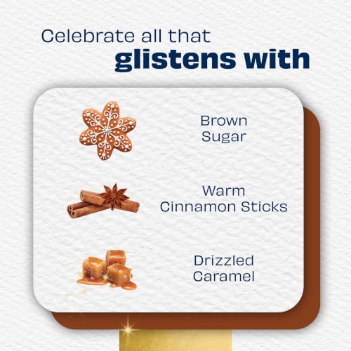 Glade Jar Candle, Cozy Gingerbread, 4.08oz., 3 Count