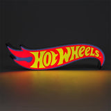 Paladone Hot Wheels Logo Light – Officially Licensed Racing Logo Icon Night Light, Racetrack Playroom Decor and Gift for Boys and Girls, Toy Car and Bedroom Accessory