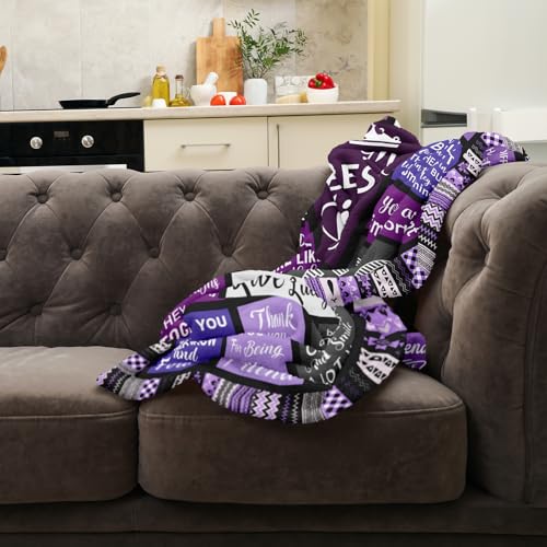 Best Friend Birthday Gifts for Women, Best Friend Blanket 60"x50", Bestie Gifts for Women, Bestie Birthday Gift for Woman, Friendship Gift to BBF, Soul Sister Graduation Gift Ideas Throw Blanket
