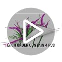 Bird Fiy Artificial Plants Flowers Fake Outdoor UV Resistant Plants Faux Plastic Greenery Shrubs Indoor Outside for Home Decor 4Pcs