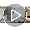 HAINARverS Stretch Spandex Folding Chair Covers 30PCS Universal Fitted Chair Cover Protector for Wedding,Party, Banquet, Holidays, Celebration, Decoration(White, 30 PCS)