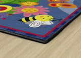 Flagship Carpets Kids and Baby Non Slip Area Rug for Home Learning or Classroom Carpet, Playroom or Kids Bedroom Mat, 3' x 5', Cutie Bugs