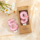 PHD CAKE Number 1 Pink Butterfly Birthday Candles, Butterfly Themed Number Candles, Cake Number Candles, Party Celebration